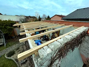 renovace střechy garáže