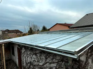 renovace střechy garáže