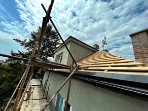 Rekonstrukce střechy rodinného domu